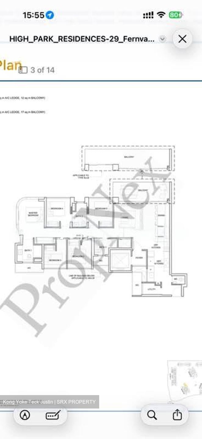 High Park Residences (D28), Apartment #558415051